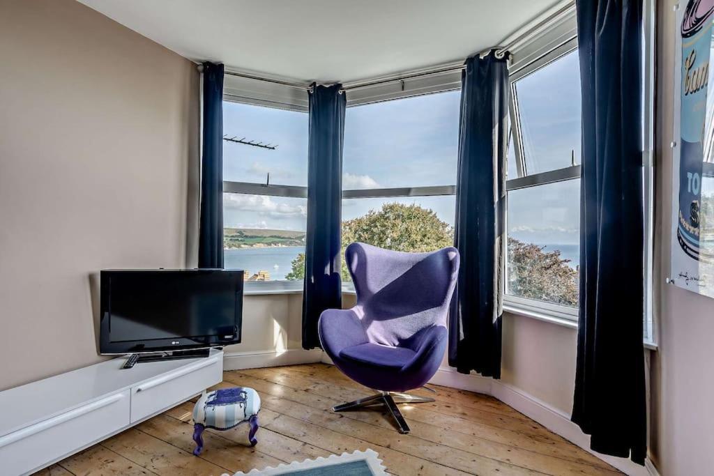 Dizzy Heights Swanage Sleeps 10 With Amazing Views Villa Exterior photo